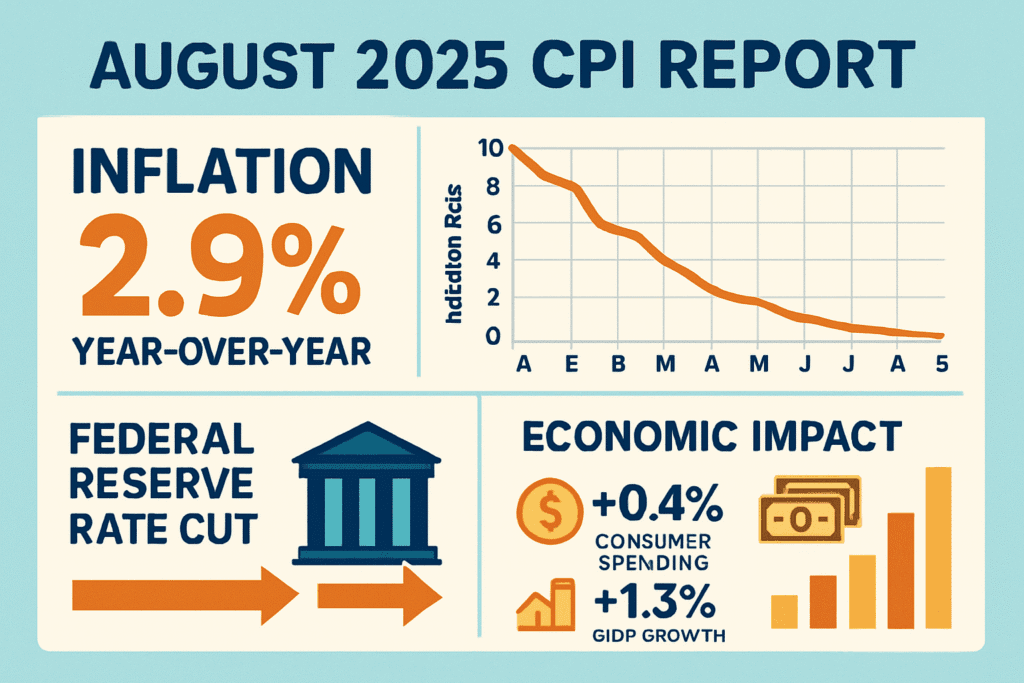 CPI Report August 2025 Inflation Hits 2.9% - Fed Rate Cut Impact