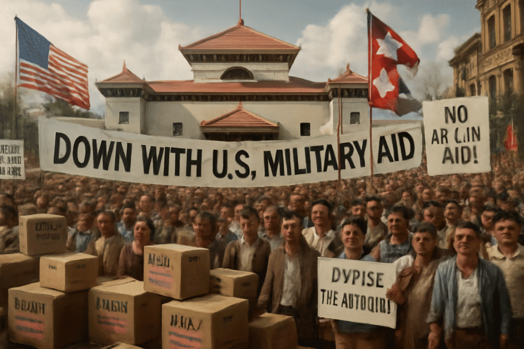 Nepal Protests Over US Military Aid Growing Tensions Between Washington and Kathmandu Amid Regional Security Concerns